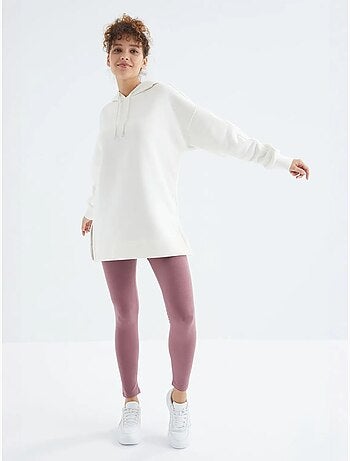 Sweat à capuche oversize avec poche tommy