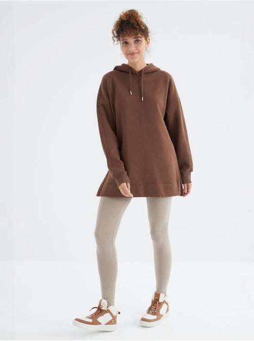 Sweat à capuche oversize avec poche tommy - Kiabi