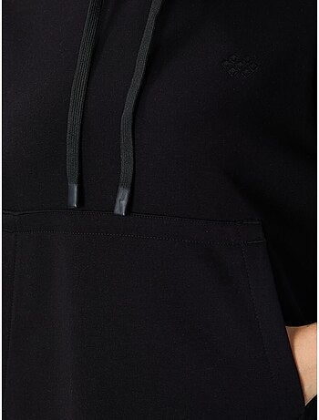 Sweat à capuche oversize avec poche tommy