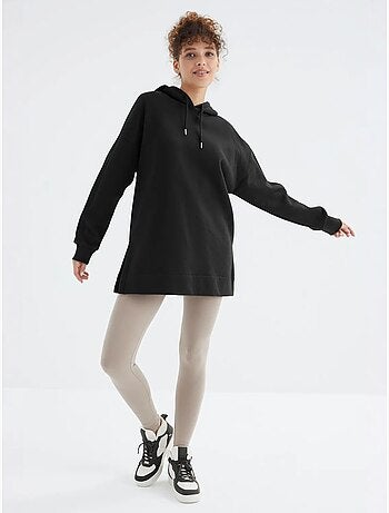 Sweat à capuche oversize avec poche tommy