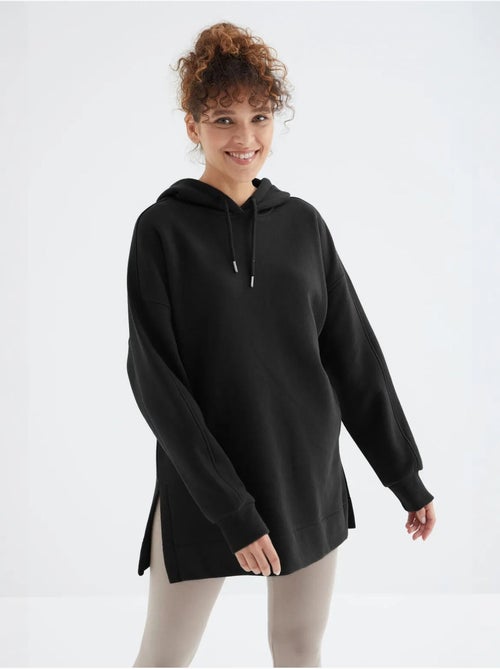 Sweat à capuche oversize avec poche tommy - Kiabi Sweat à capuche oversize avec poche tommy - Kiabi