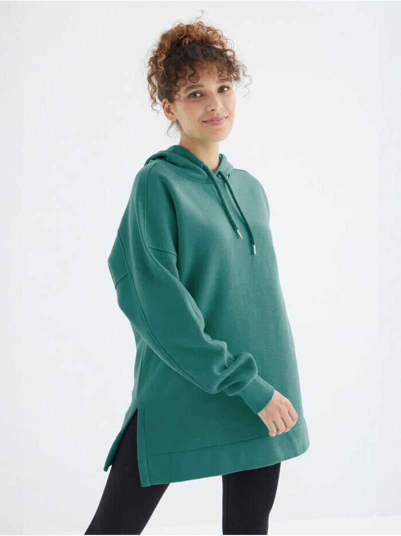 Sweat à capuche oversize avec poche tommy Rose bonbon - Kiabi
