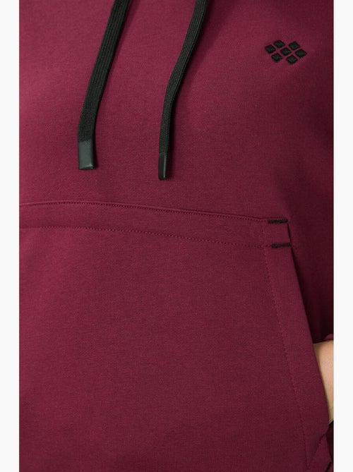 Sweat à capuche oversize avec poche tommy - Kiabi Sweat à capuche oversize avec poche tommy - Kiabi
