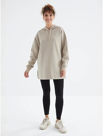 Sweat à capuche oversize avec poche tommy