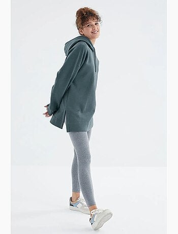 Sweat à capuche oversize avec poche tommy