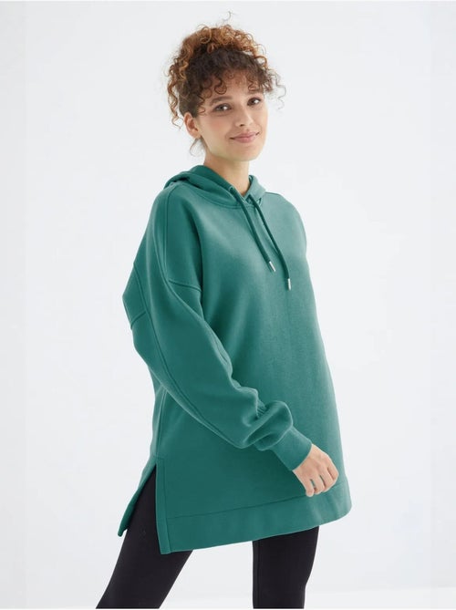 Sweat à capuche oversize avec poche tommy - Kiabi Sweat à capuche oversize avec poche tommy - Kiabi