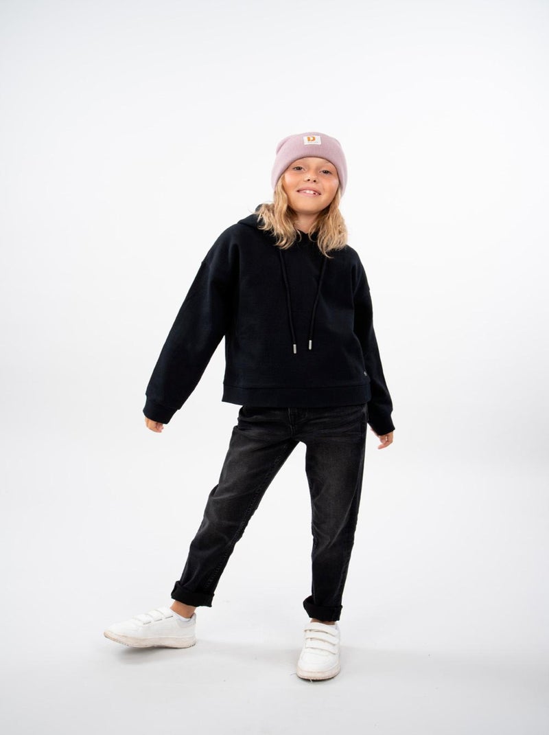Sweat à capuche oversize 'Deeluxe' Noir - Kiabi