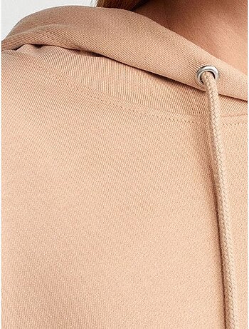 Sweat à capuche oversize en coton avec fente dilvin
