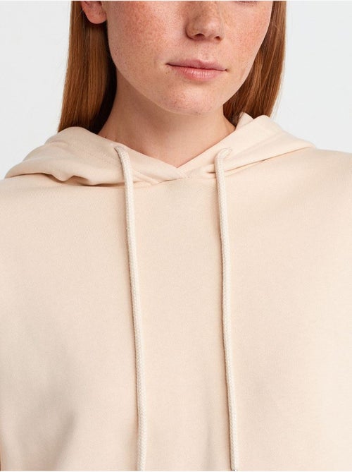 Sweat à capuche oversize en coton avec zip dilvin - Kiabi Sweat à capuche oversize en coton avec zip dilvin - Kiabi