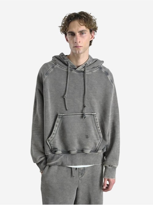 Sweat à capuche oversize giesto avec poche - Kiabi Sweat à capuche oversize giesto avec poche - Kiabi