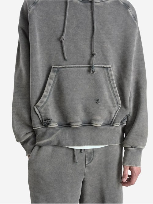 Sweat à capuche oversize giesto avec poche - Kiabi Sweat à capuche oversize giesto avec poche - Kiabi