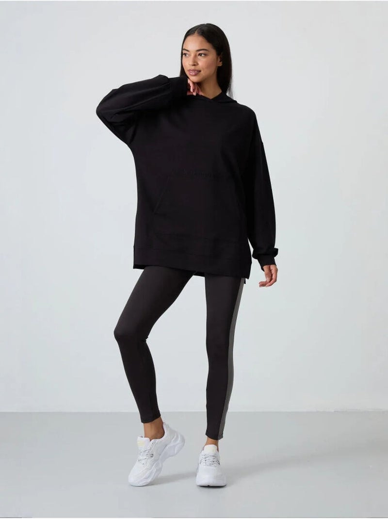 Sweat à capuche oversize imprimé avec poche tommy Multicolore - Kiabi