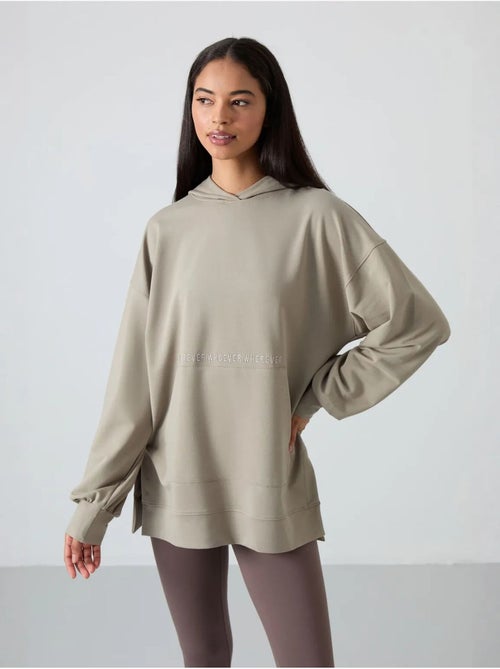 Sweat à capuche oversize imprimé tommy - Kiabi Sweat à capuche oversize imprimé tommy - Kiabi