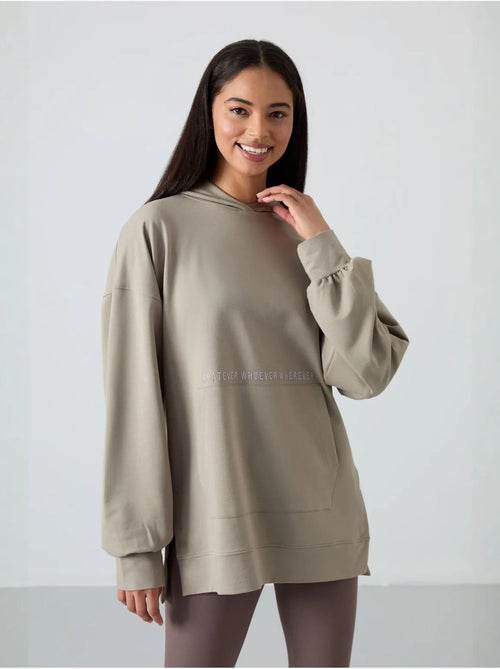 Sweat à capuche oversize imprimé tommy - Kiabi Sweat à capuche oversize imprimé tommy - Kiabi