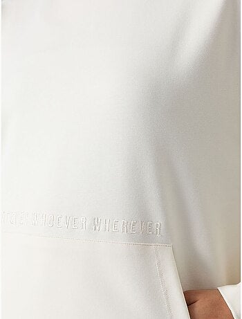 Sweat à capuche oversize imprimé tommy