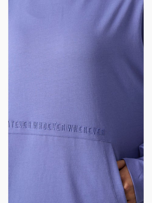 Sweat à capuche oversize imprimé tommy - Kiabi