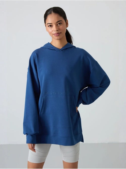 Sweat à capuche oversize imprimé tommy - Kiabi Sweat à capuche oversize imprimé tommy - Kiabi