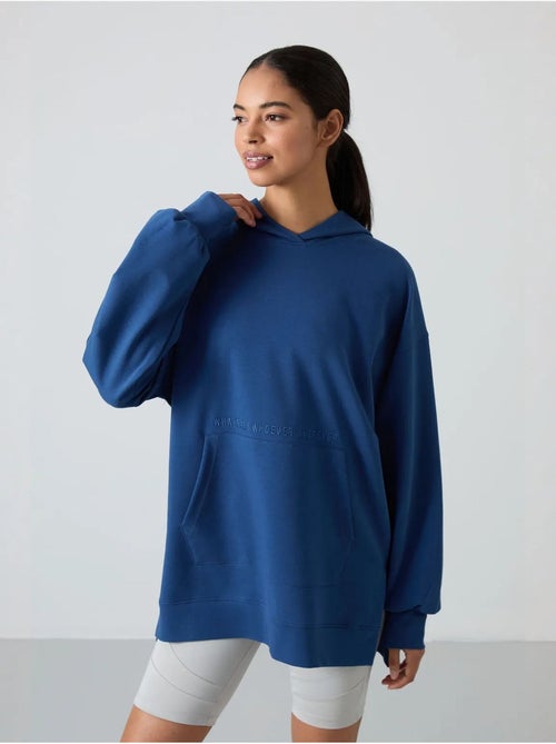 Sweat à capuche oversize imprimé tommy - Kiabi Sweat à capuche oversize imprimé tommy - Kiabi