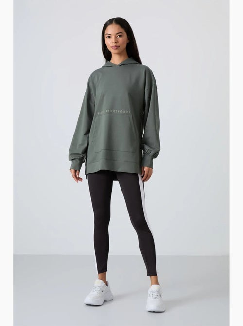 Sweat à capuche oversize imprimé tommy - Kiabi