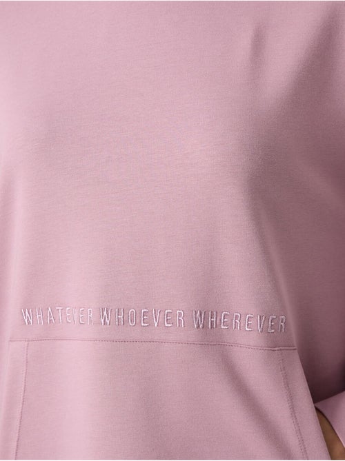 Sweat à capuche oversize imprimé tommy - Kiabi Sweat à capuche oversize imprimé tommy - Kiabi