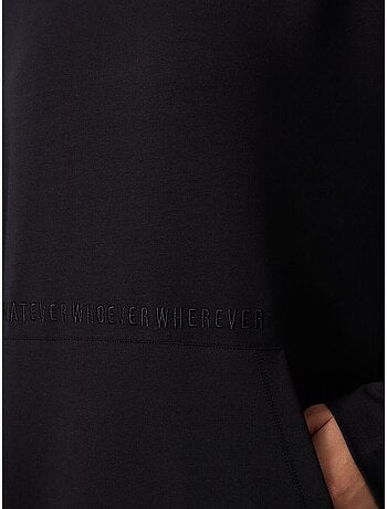 Sweat à capuche oversize imprimé tommy
