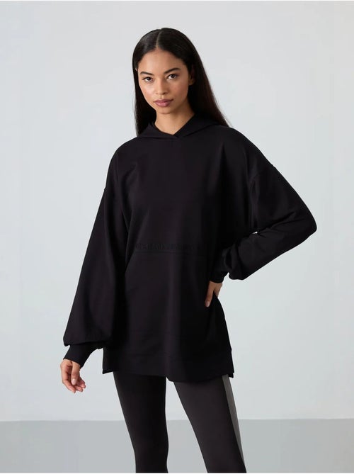 Sweat à capuche oversize imprimé tommy - Kiabi Sweat à capuche oversize imprimé tommy - Kiabi