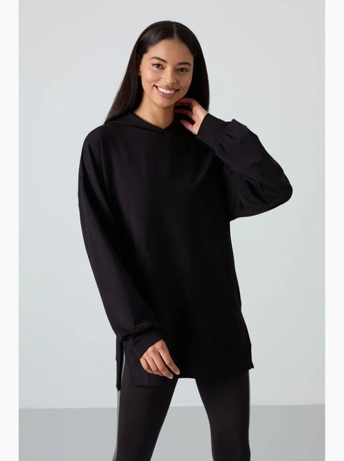 Sweat à capuche oversize imprimé tommy - Kiabi Sweat à capuche oversize imprimé tommy - Kiabi