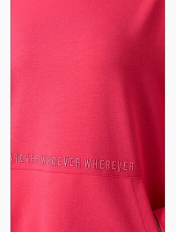 Sweat à capuche oversize imprimé tommy