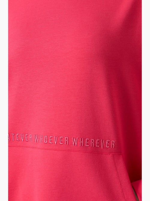 Sweat à capuche oversize imprimé tommy - Kiabi Sweat à capuche oversize imprimé tommy - Kiabi