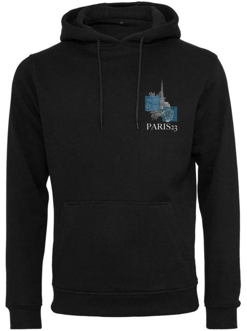 Sweat à capuche paris - mister tee - Kiabi