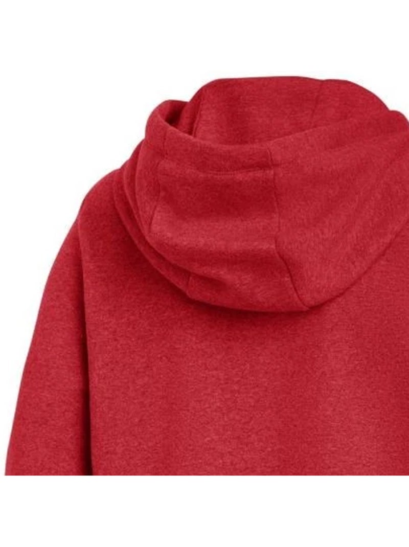 Sweat à capuche park - nike Rouge - Kiabi