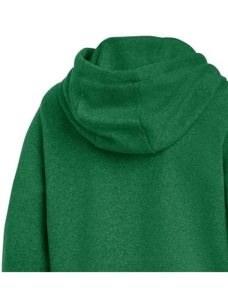 Sweat à capuche park - nike Vert - Kiabi