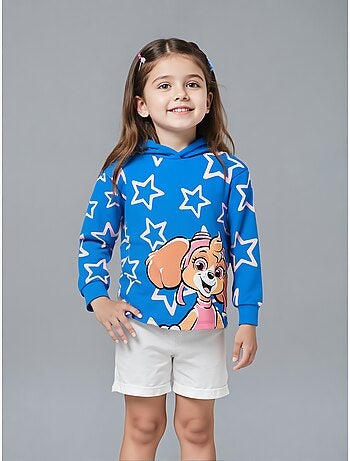 Sweat à capuche pat patrouille | licence officielle