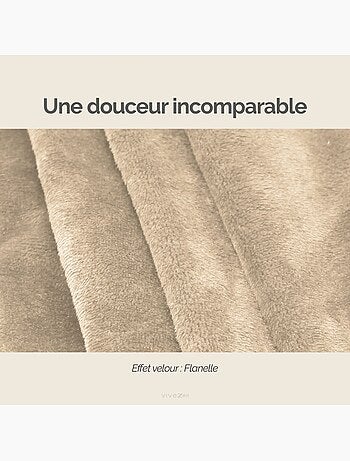 Sweat à capuche, plaid, couverture, pull - Flanelle - Vivezen