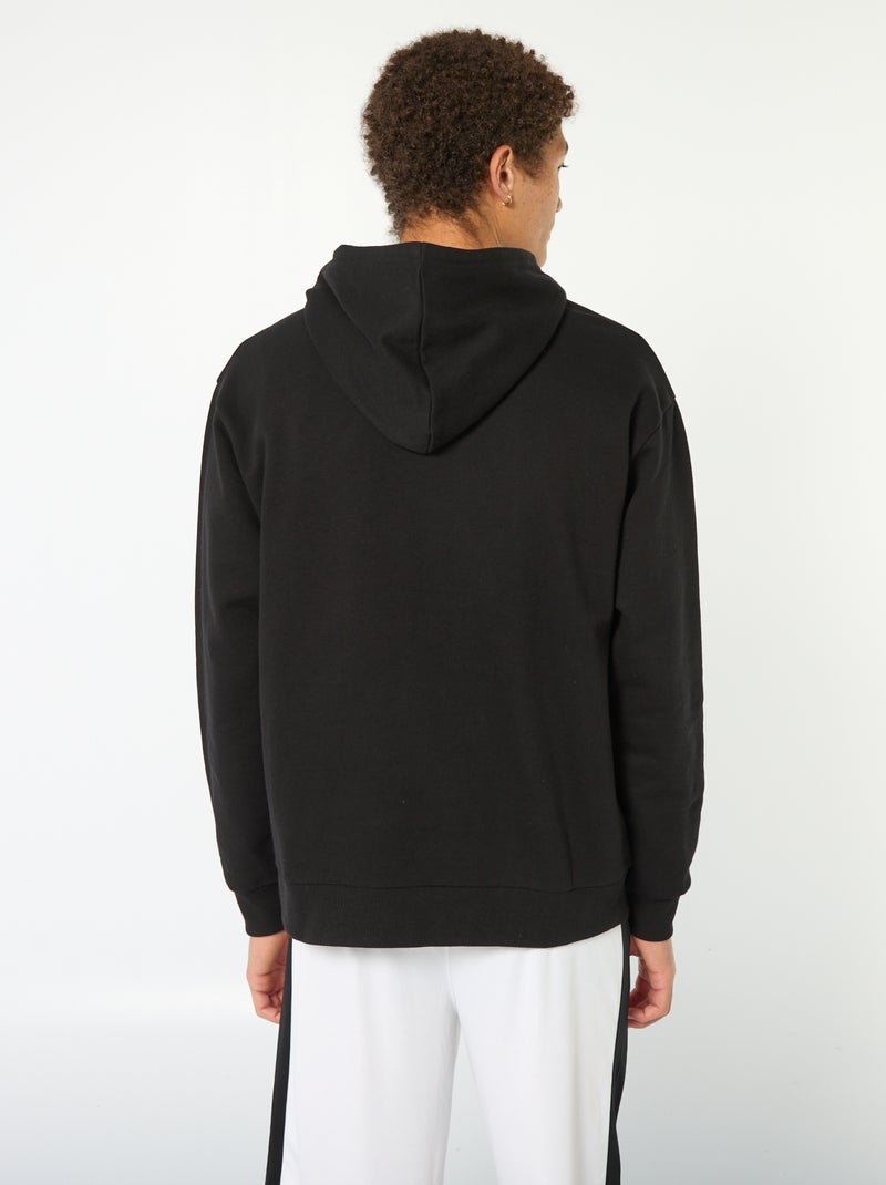 Sweat à capuche 'Playstation' Noir - Kiabi