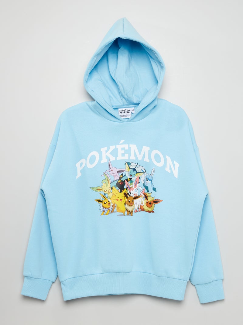 Sweat à capuche 'Pokémon' oversize Bleu - Kiabi