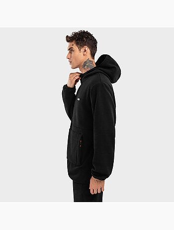 Sweat à capuche polaire homme sports d'hiver homme avoriaz