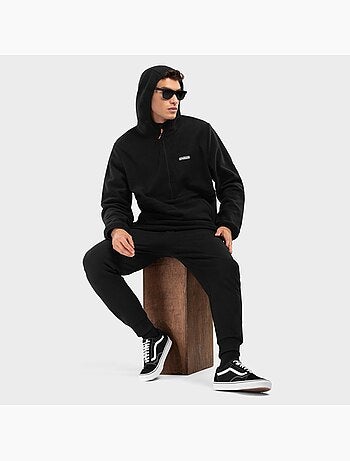 Sweat à capuche polaire homme sports d'hiver homme avoriaz