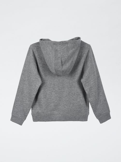 Sweat à capuche polaire 'Pokémon' en coton - Kiabi