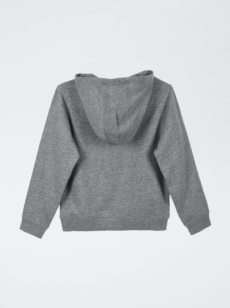 Sweat à capuche polaire 'Pokémon' en coton Noir - Kiabi