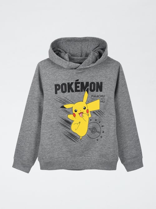 Sweat à capuche polaire 'Suncity' 'Pokémon' en coton - Kiabi