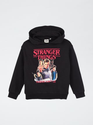 Sweat à capuche polaire 'Suncity' 'Stranger things'