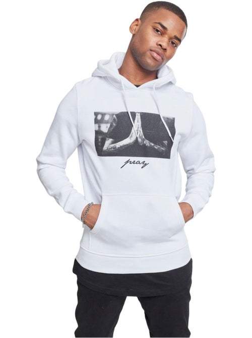 Sweat à capuche pray - mister tee - Kiabi