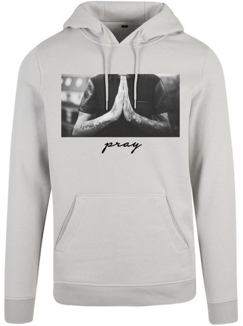 Sweat à capuche pray - mister tee - Kiabi