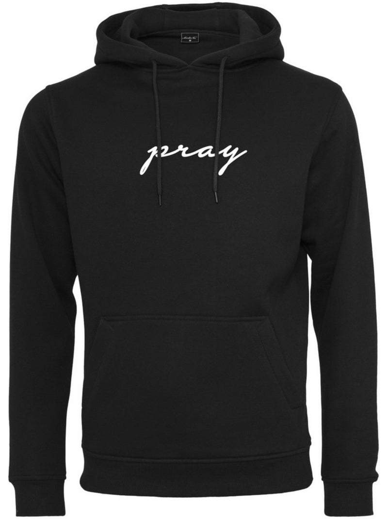 Sweat à capuche pray - mister tee Noir - Kiabi