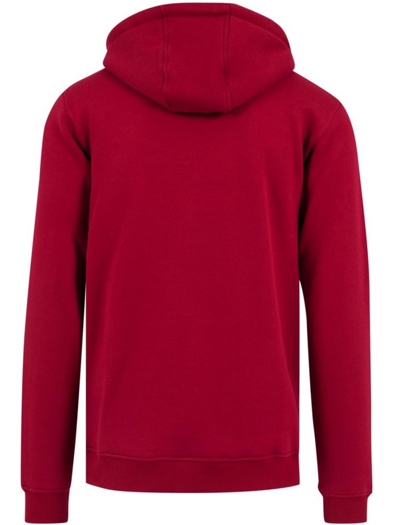 Sweat à capuche pray - mister tee Rouge - Kiabi