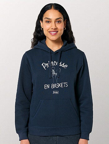 Sweat a capuche PRINCESSE EN BASKETS