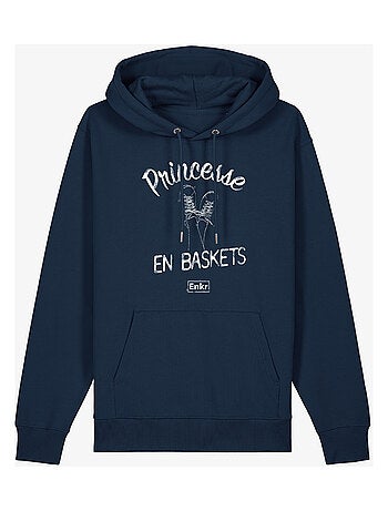 Sweat a capuche PRINCESSE EN BASKETS