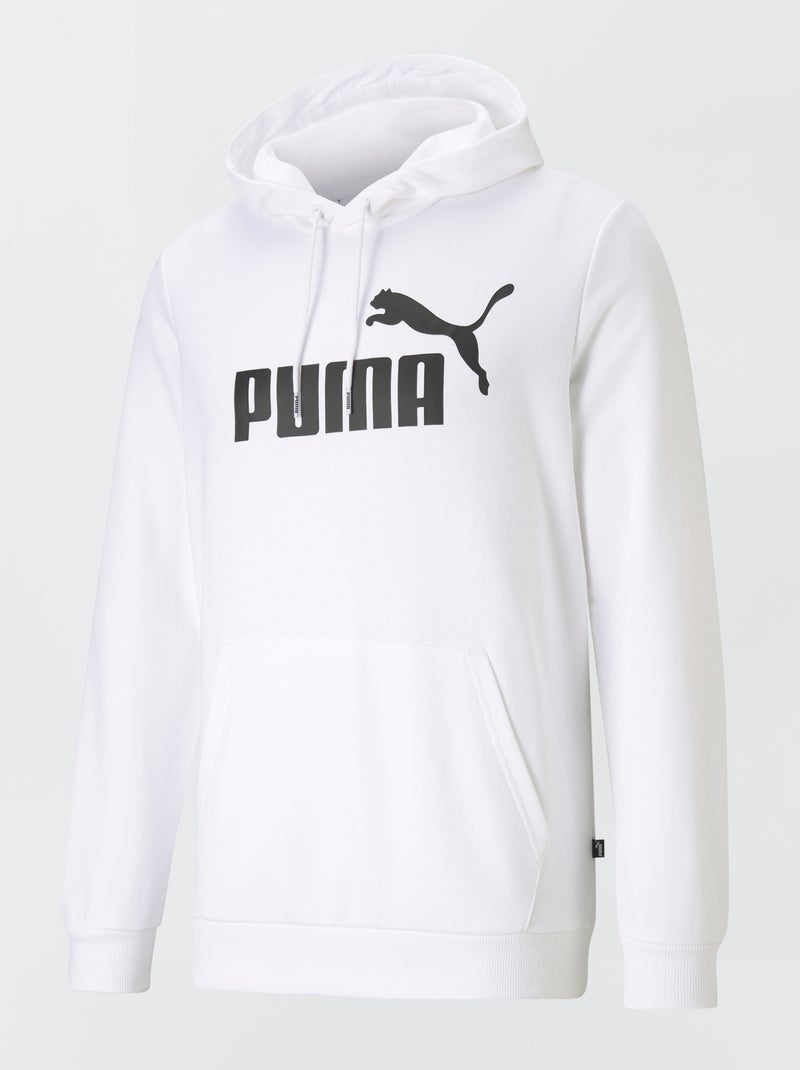 Sweat à capuche 'Puma' Blanc - Kiabi