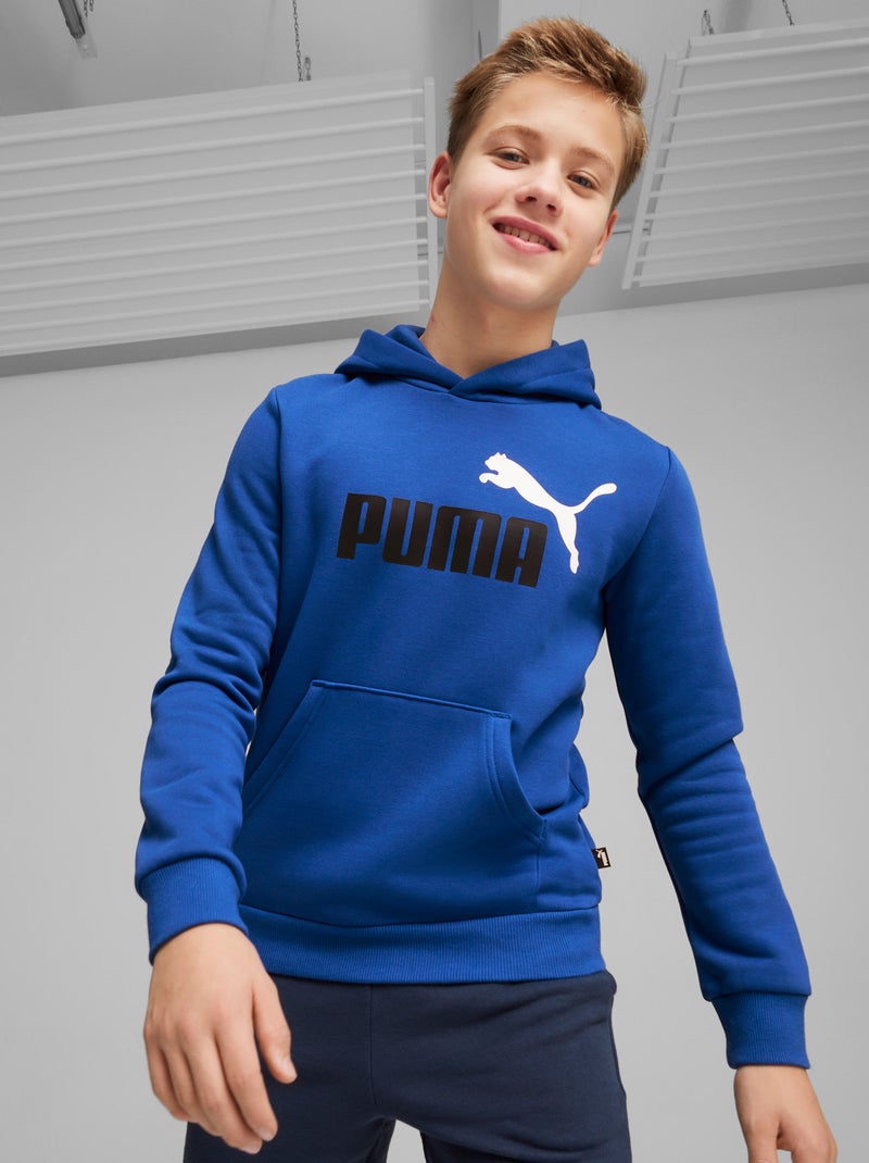 Sweat à capuche 'Puma' Bleu - Kiabi